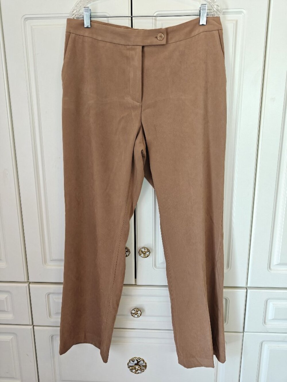 Cold Water Creek Tan Women's Pants, Size 14 Average, new